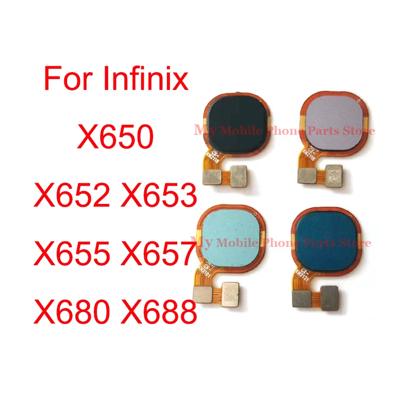 

Fingerprint Sensor Scanner Connector Home Button Key Touch ID Flex Cable For Infinix X650 X652 X653 X655 X657 X680 X688 Parts