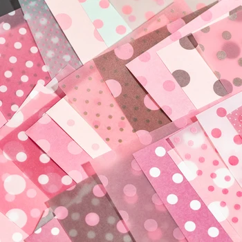 25/30 fogli di carta per scrapbooking a strappo con atmosfera puntiforme e natalizia, materiale estetico per collage fai da te fatto a mano