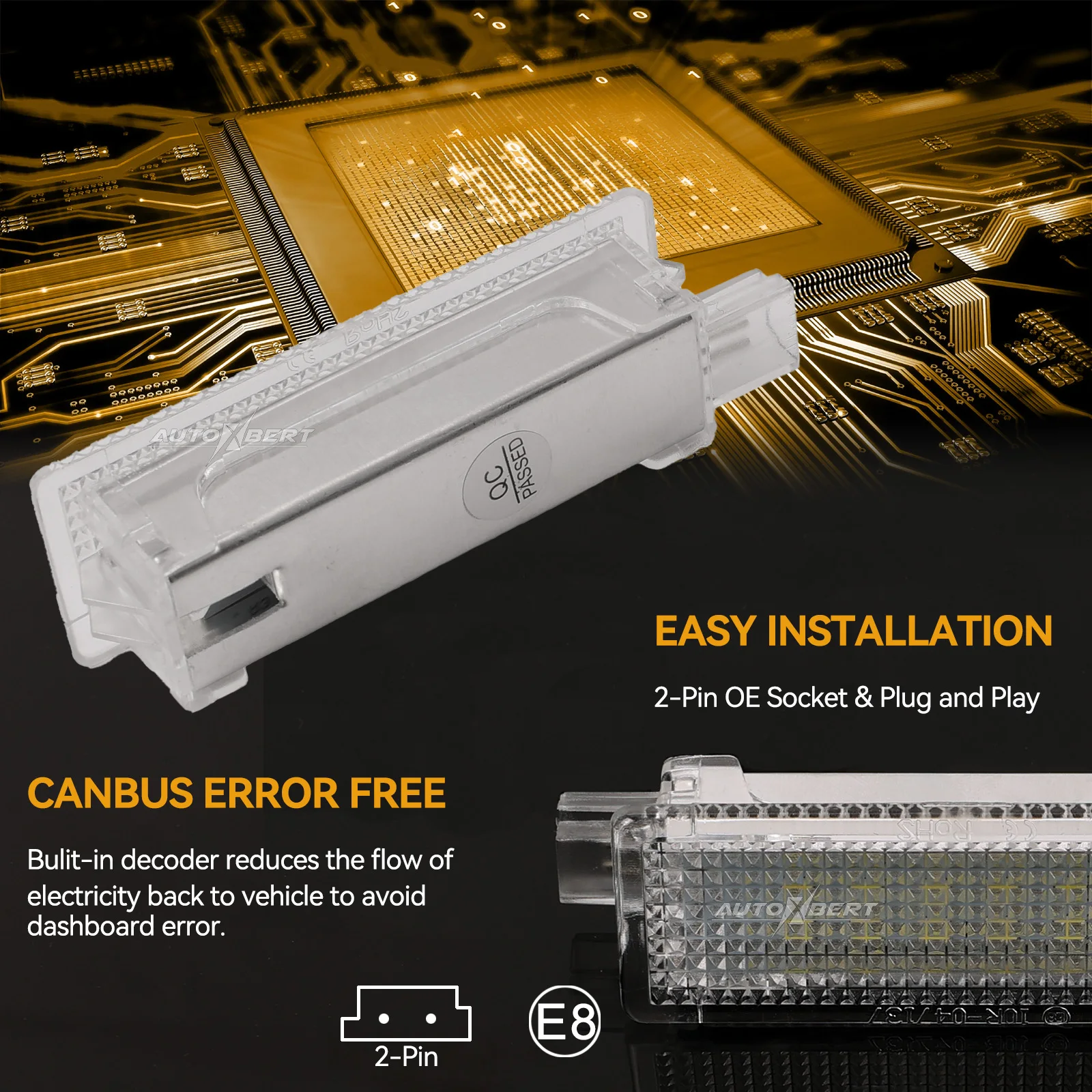 LED 도어 의례 발 밑 공간 인테리어 조명 수하물 웅덩이 트렁크 글러브 박스 램프 BMW E60 E92 E93 E81 E87 E88 F01 F02 X1 X5 X6