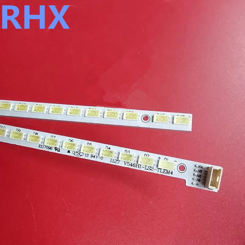 

FOR 55inch Hisense LED55XT39G3D Xiahua 55KQ68 HKC L58 V546H1-LS2-TLEM4 358MM 48LED 100%NEW LED backlight strip