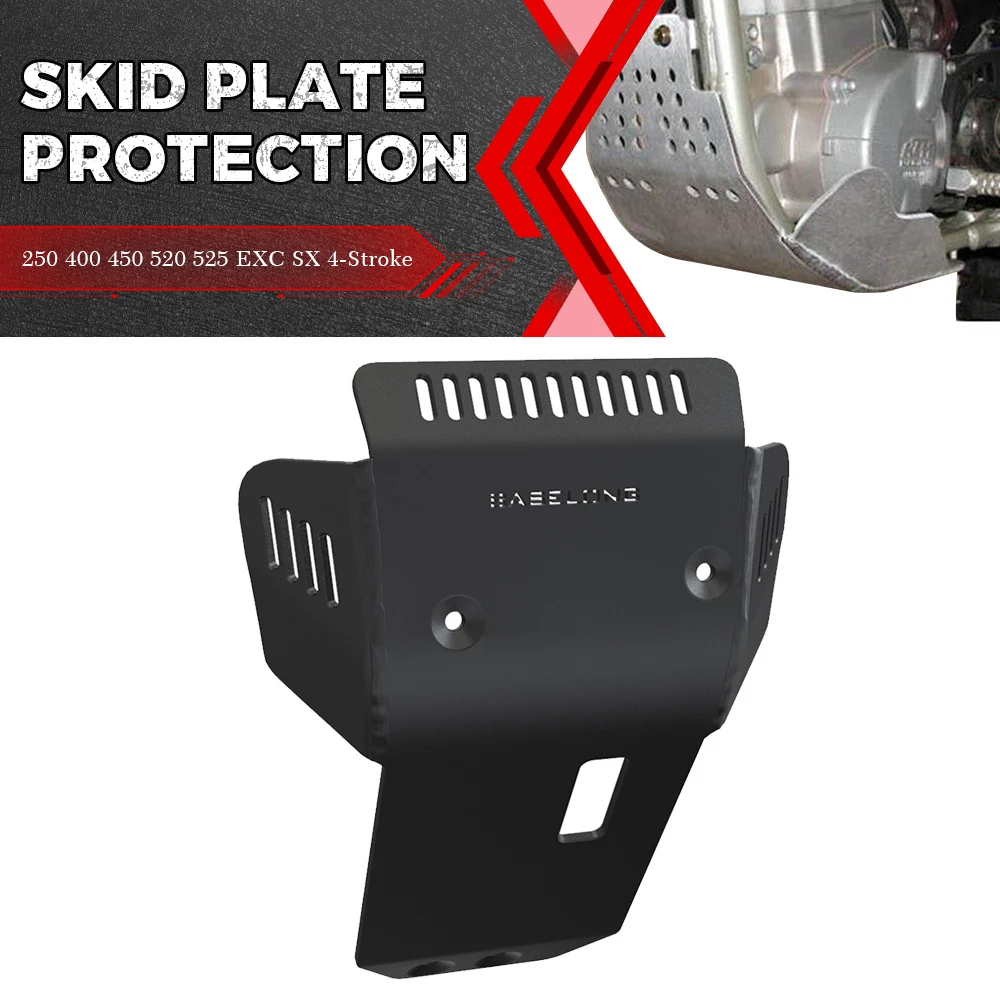 

For KTM 250 400 450 520 525 SX SXF EXC 4-Stroke 2000-2007 Motorcycle Skid Plate Engine Protector Guard Chassis Protection Cover