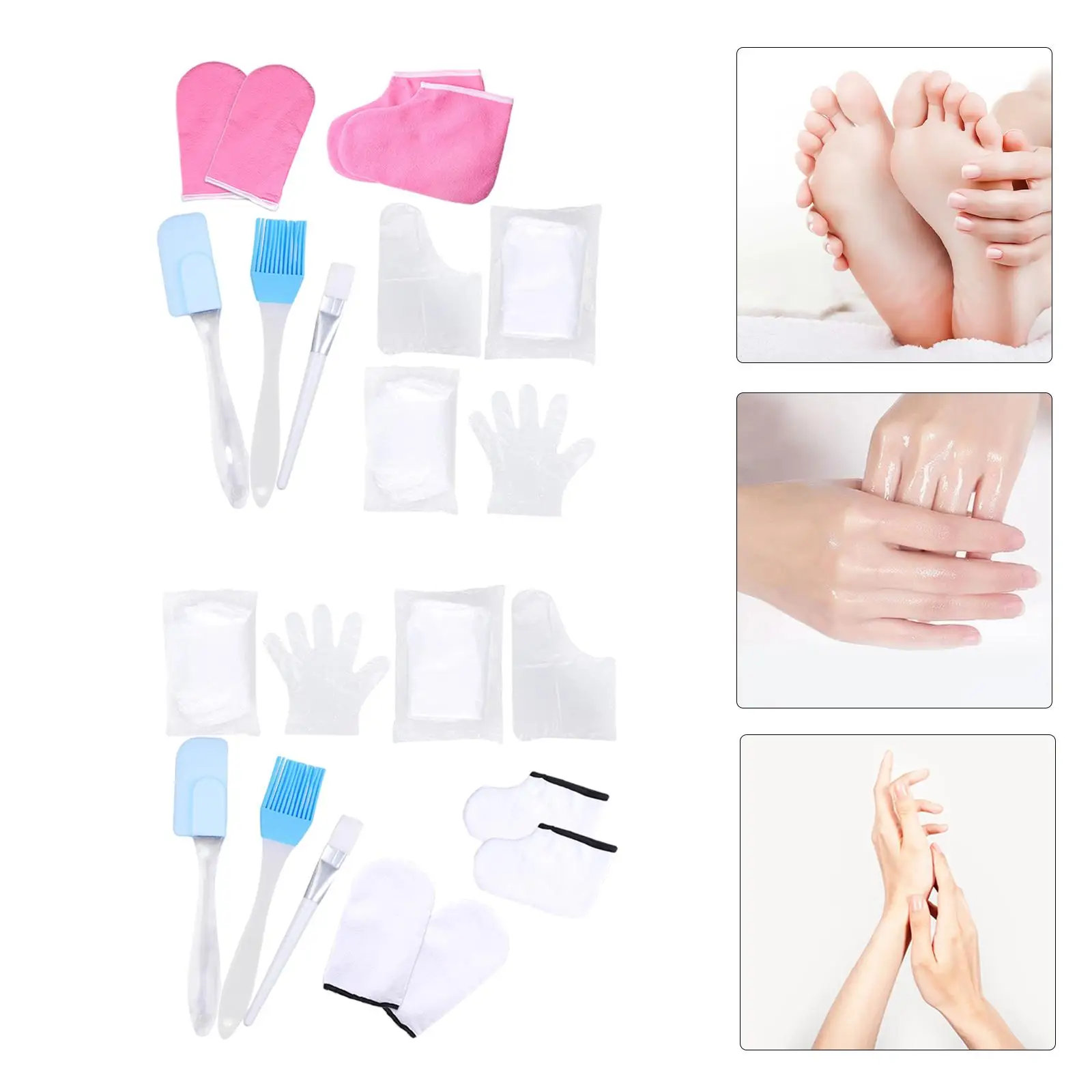 Paraffin Wax Melting Gloves Booties Hand Feet Care Wax Melting Machine