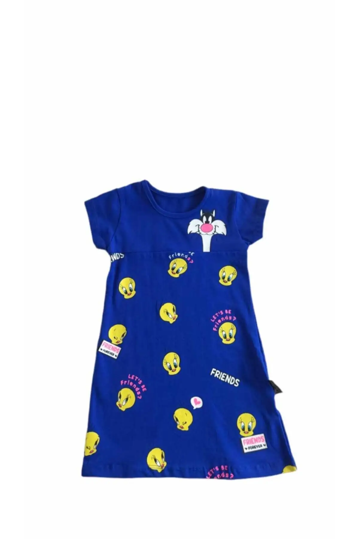 

Jojovu Girl's Chick Printed Dress Clothing