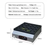 Commercial Egg Hamburger Machine Electric/Gas Burger Cooker Meat Egg Pancake Machine Burger Bread Maker 6
