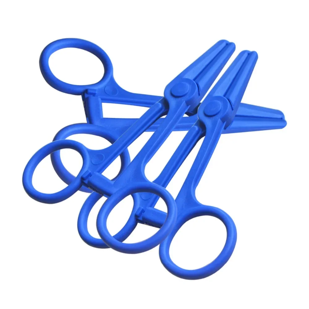 10 pcs/lot Disposable ABS Plastic Hemostatic Forceps Surgical Forceps Ourdoor First Aid Tools For Nurse Care