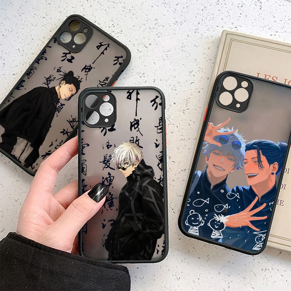 Jujutsu Kaisen Anime Phone Case For iPhone 15 14 13 12 11