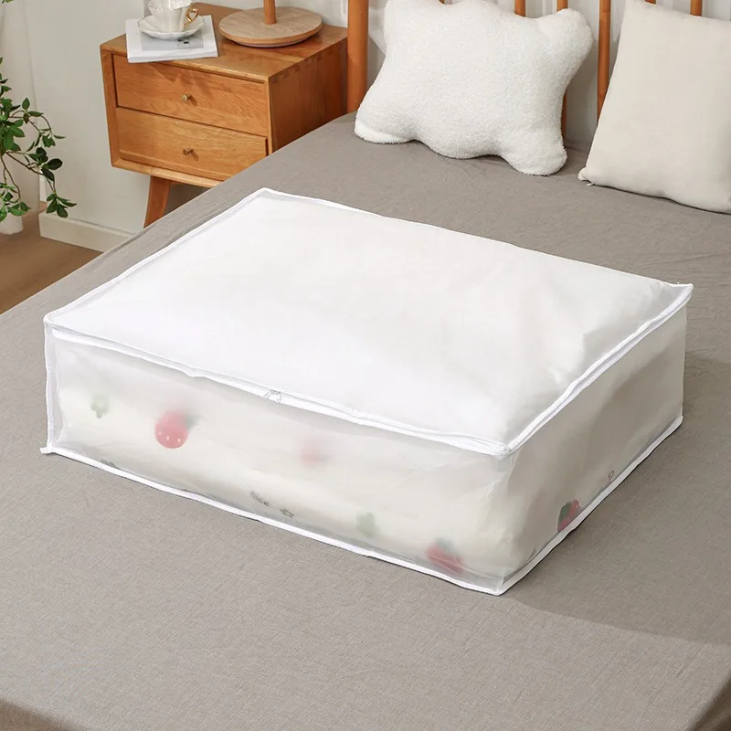 1-2Pcs Quilt Wardrobe Organizer Clothes Storage Bags Moving Packing Bag Bed Bottom Waterproof and Moisture-proof Clothing Home 3