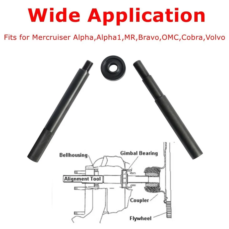 Cardan Rolamento Alinhamento Instalar Kit Ferramenta de Alinhamento Do  Motor Para Mercruiser Alpha & Alpha 1 MR Para Bravo MAC para Cobra e Volvo  - AliExpress