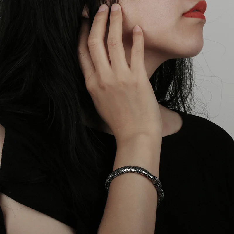 Vintage Bracelet Men Hip Hop Personality Niche Design Neutral Bracelet Banquet Jewelry Accessories Gift