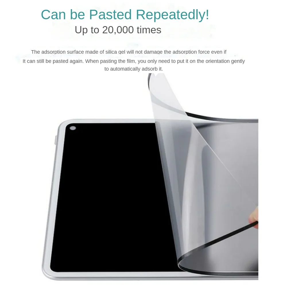 Protetor de Tela de Papel Sensível Magnético Filme para Samsung Galaxy Tab s7 s8 s9 Plus fe Ultra Protetores - Imagem 3