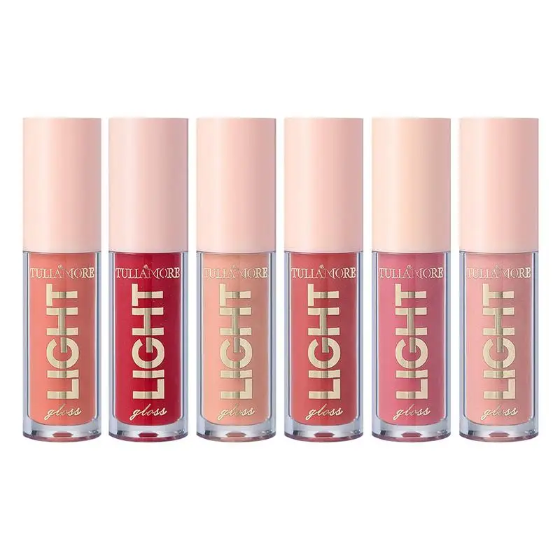 

Water Tint Lip Stain Lipstick Makeup Liquid Lip Stain Smooth Long Lasting Not Fade Nonstick Cup Shimmering Moisturizing Lip Oil