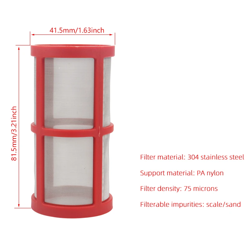 Garden Watering Filter 1/2'' 3/4'' 1'' Plastic Irrigation System Impurity Prefilter Aquaculture Household Water Pipe garden watering filter