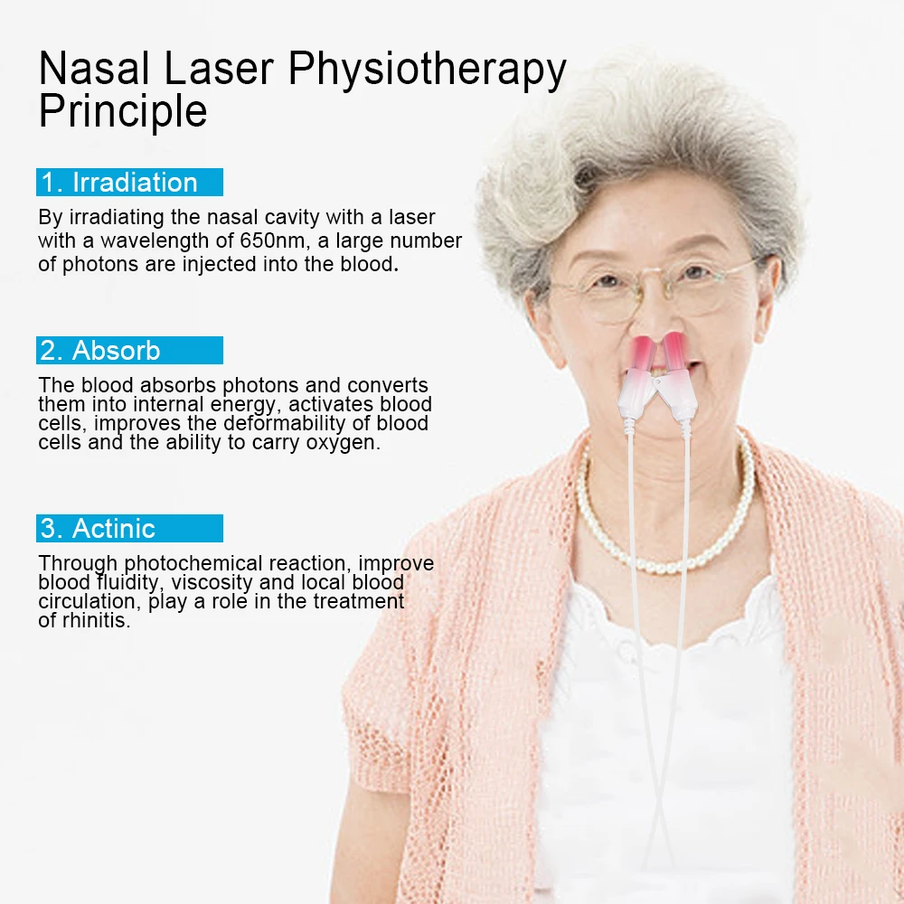 Appareil laser pour le nezMachine de thérapie au laser pour la