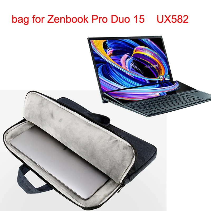 Borsa Per Asus Zenbook Pro Duo 15 Oled Ux582 Adol Flip Vivobook 14X 13.3 Expertbook Notebook Cover Custodia Per Laptop Custodia Tascabile