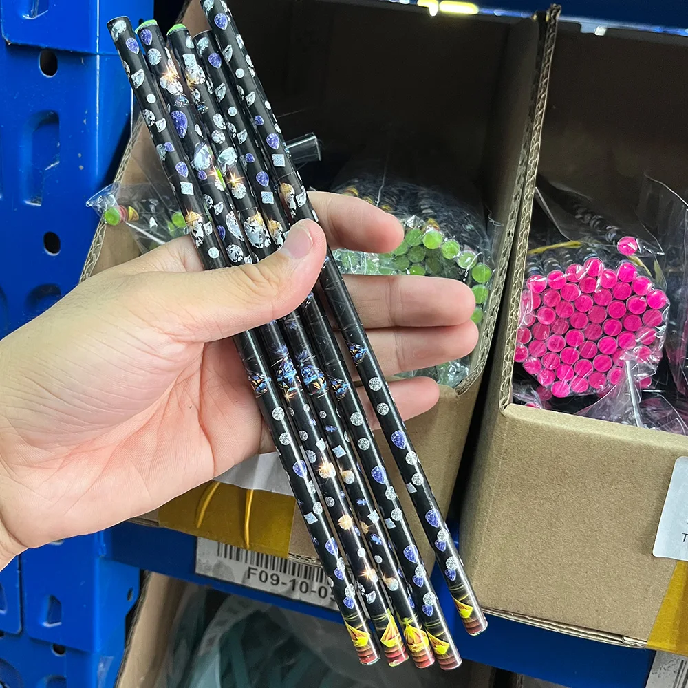 5pcs Wood Nail Rhinestone Picker Nail Dotting Tool Beads Gems Studs Picker Nail Diamond Wax Pencil Nail Art Decoration Tools 6