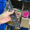 5pcs Wood Nail Rhinestone Picker Nail Dotting Tool Beads Gems Studs Picker Nail Diamond Wax Pencil Nail Art Decoration Tools 6