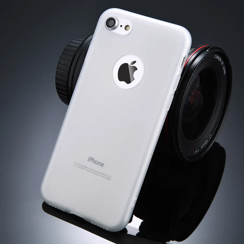 Premium Silicon Gel Cell Phone Case with Logo Opening