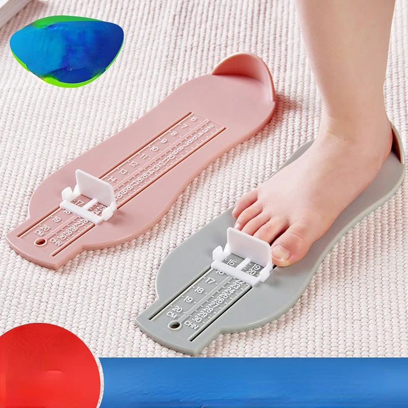 Kid Infant Foot Measure Gauge Shoes Size Measuring Ruler Tool Baby