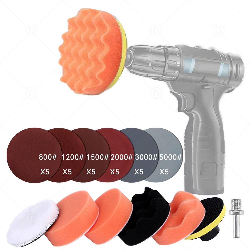 SACKORANGE Kit De Repuesto Para Pulidora De Piedras De 6 Libras, 4 Granos (60, 220, 500 Y 1200), Con Frascos, Etiquetas Y Pala, Compatible Con Cualquier Marca