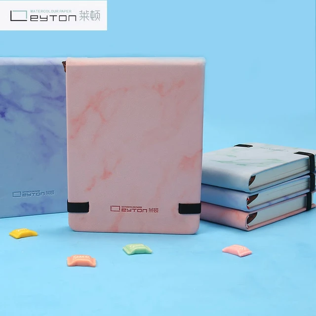 LEYTON professionnel 100% coton PU papier aquarelle 300g Portable