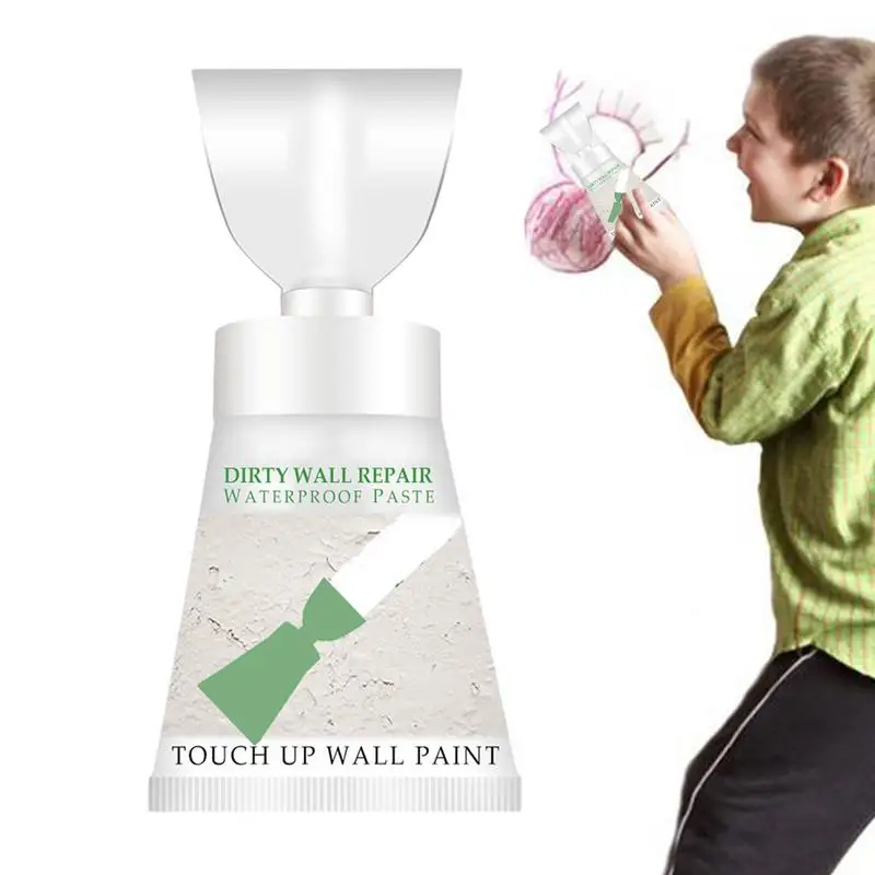 Wall Patching Paste 200g Waterproof Patching Paste Cracks Repair Scraper Design Wall DIY Paste For Living Room Kindergarten wall patch paint 200g waterproof patching paste cracks repair wall dirt patching kit with scraper for children s room living