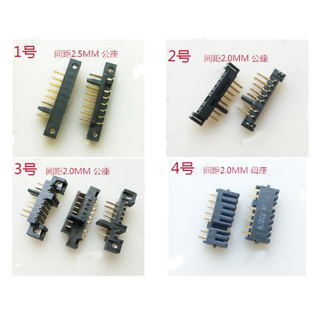 Pin Cell Battery Charger 10Pcs 7PIN Laptop Battery Charging Port