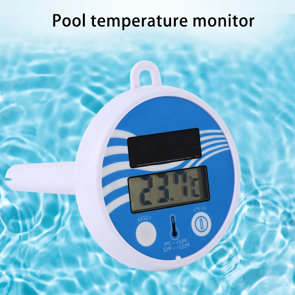 Floating Pool Thermometer XY-WQ Digital - Easy Read, Remote Wireless Swimming Pool Thermometer