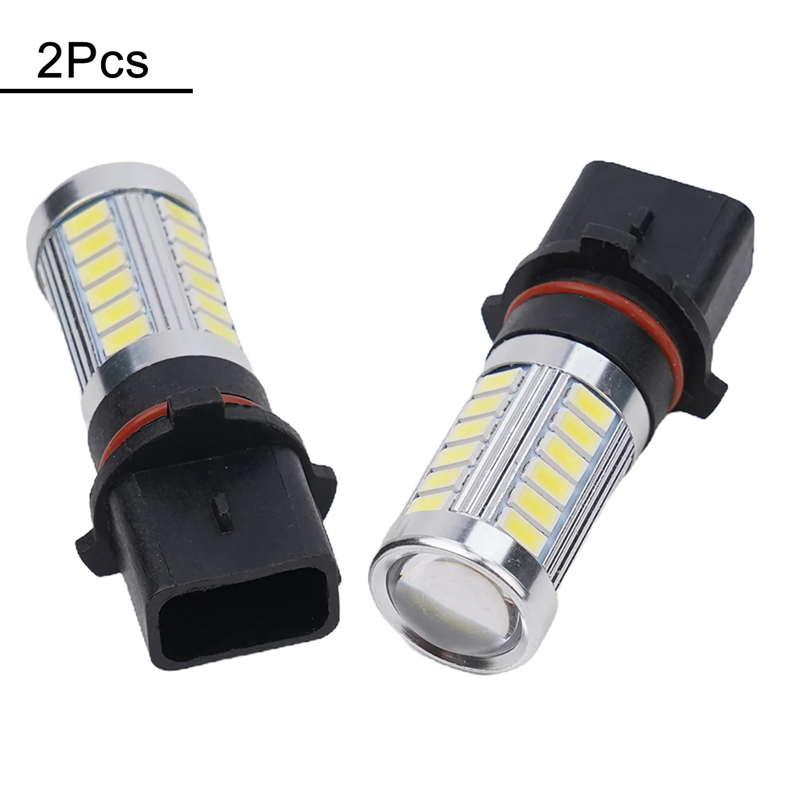 Car LED Light P13W White LED Bulb Fog Daytime Running Light DRL For A4 B8 For Mazda Car Modification Fog Lights Headlight 2x