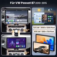 Autoradio Android 15 10 pouces Junsun pour VW Passat B6 B7 CC 2010-2015, sans fil, compatible Apple CarPlay, écran tactile IPS, lecteur multimédia vidéo, système intelligent automobile, autoradio 2 Din, GPS, navigation, BT, 4G, WIFI, FM, AM, DSP, RDS, SWC, DAB 2