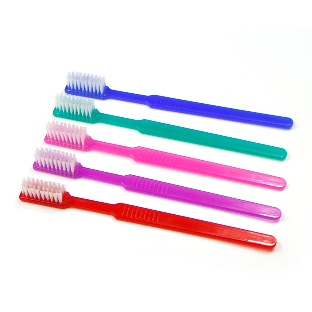 

Disposable Colorful Toothbrushes With Pre-paste Painted Toothbrushes