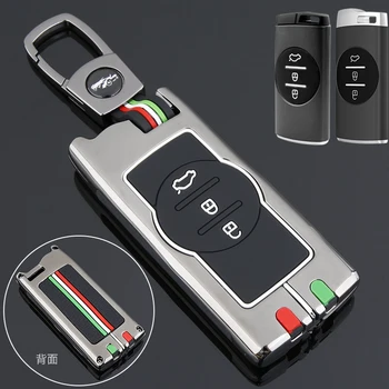 Copertura della cassa chiave dell'automobile della lega per Chery Tiggo 7 Pro 2020 custodia chiave dell'automobile per Chery Tiggo 8 Arrizo 5 Pro Gx 5x EQ7 - Copertura della cassa chiave dell automobile della lega per Chery Tiggo 7 Pro 2020 custodia