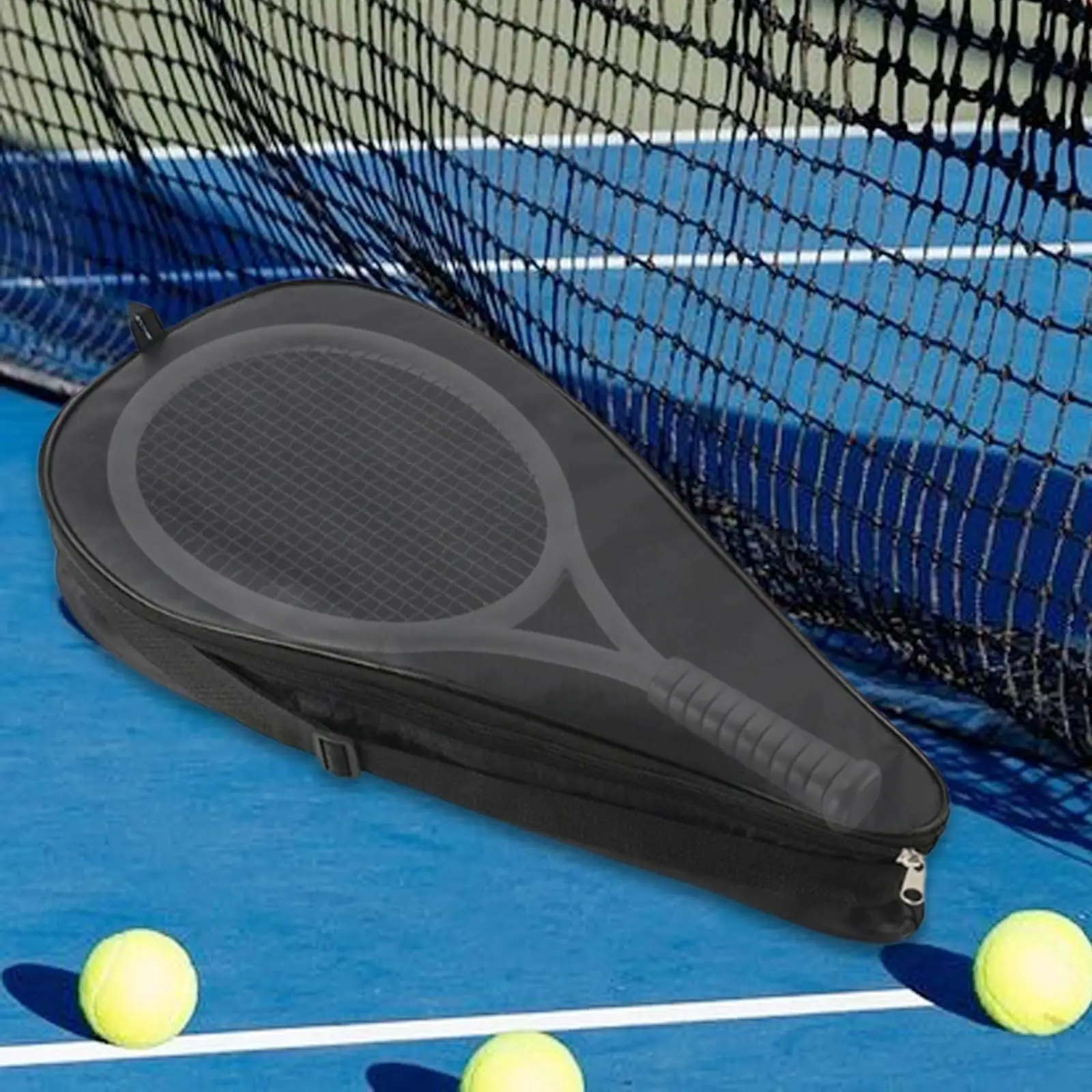 Versatile Tennis Racquet Cover Bag Carrying Case for Players Youth Adults Versatile Tennis Racquet Cover Bag Carrying Case for Players Youth Adults