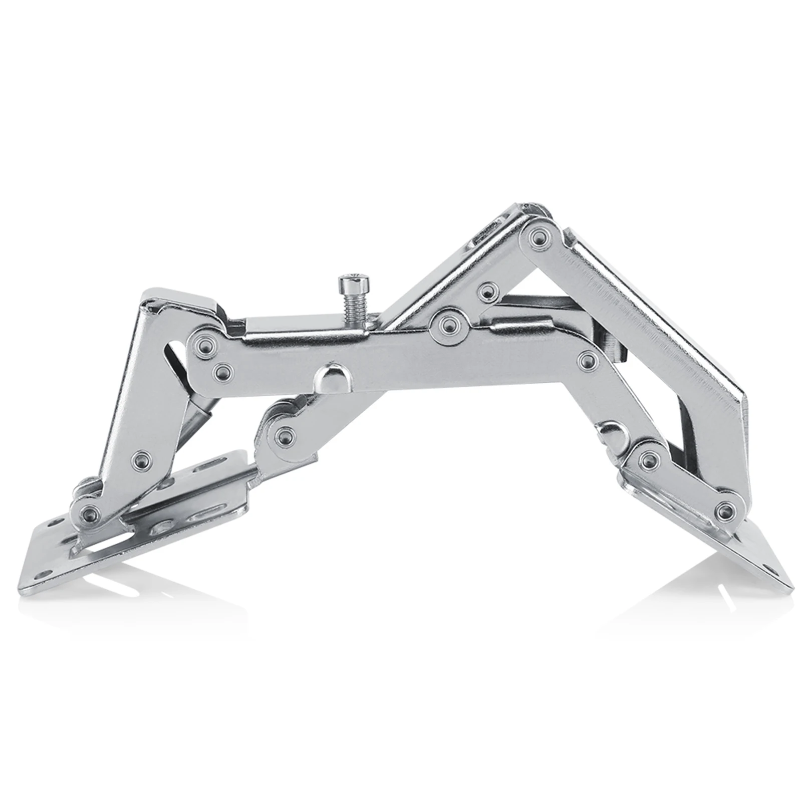 170 Degree Furniture Cabinet Door Hydraulic Hinge with Screws Soft and Slow Close Thick Door Panels Wardrobe Hinge Hardware