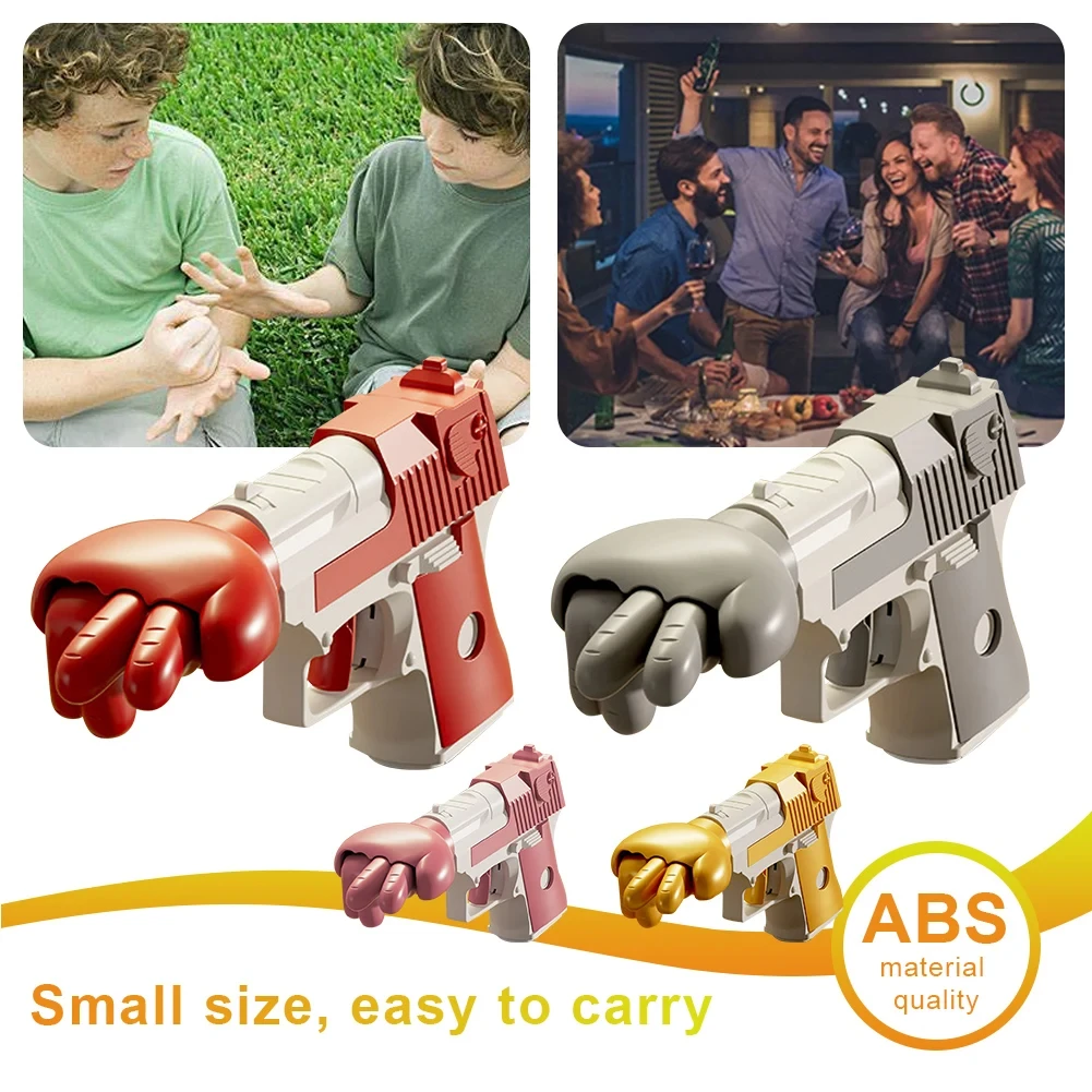 Funny Fair Guessing Fist Gun Creative Rock Paper Scissors Props Toys Parent-Child Interaction Children Party Game Props