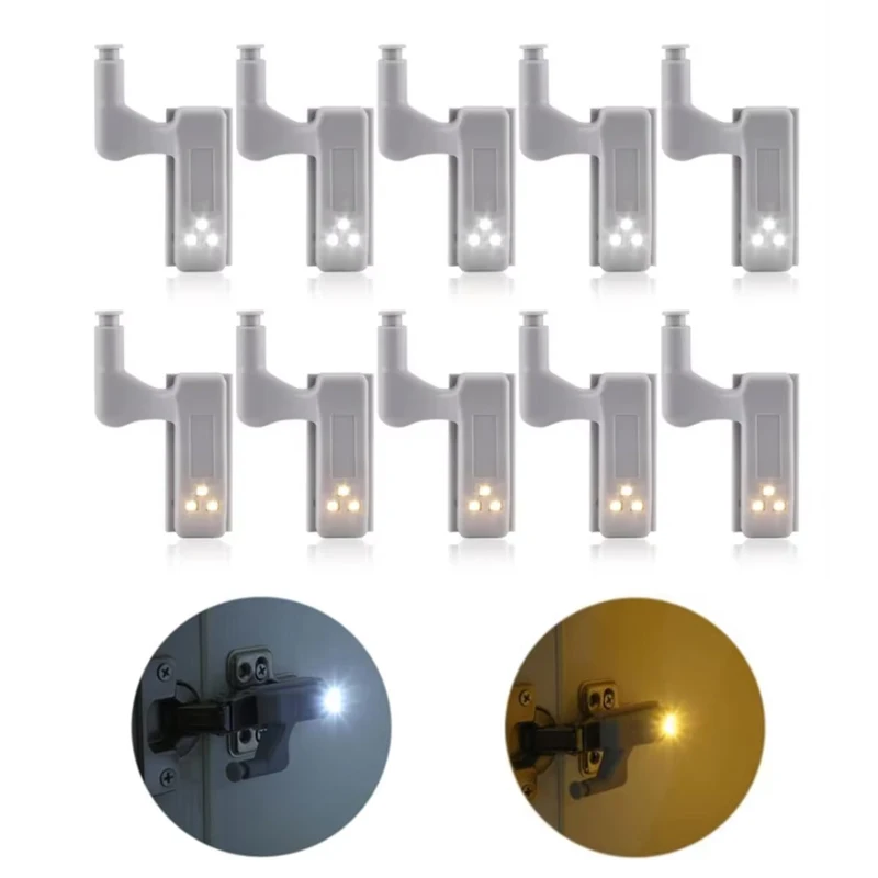 1pcs LED Inner Hinge lamp Under Cabinet Light Universal Wardrobe Light Sensor Led Armario For Cupboard Closet Kitchen Bedroom