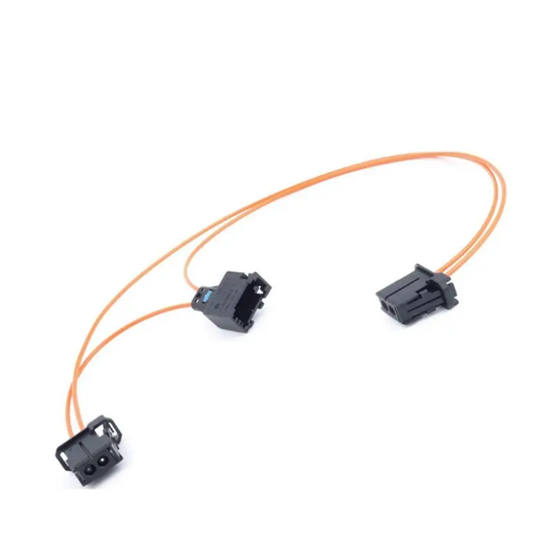 SOS FIX MOST Fiber Male Optic Loop Bypass Female Adapter For Mercedes VW Audi Porsche car wire cable adapter automobile connector