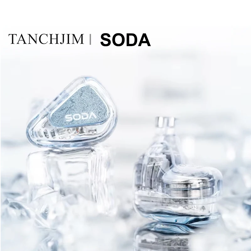 Tanchjim SODA 1DD+4BA+2Pa Hybrid Driver In-Ear Earphone HiFi Music