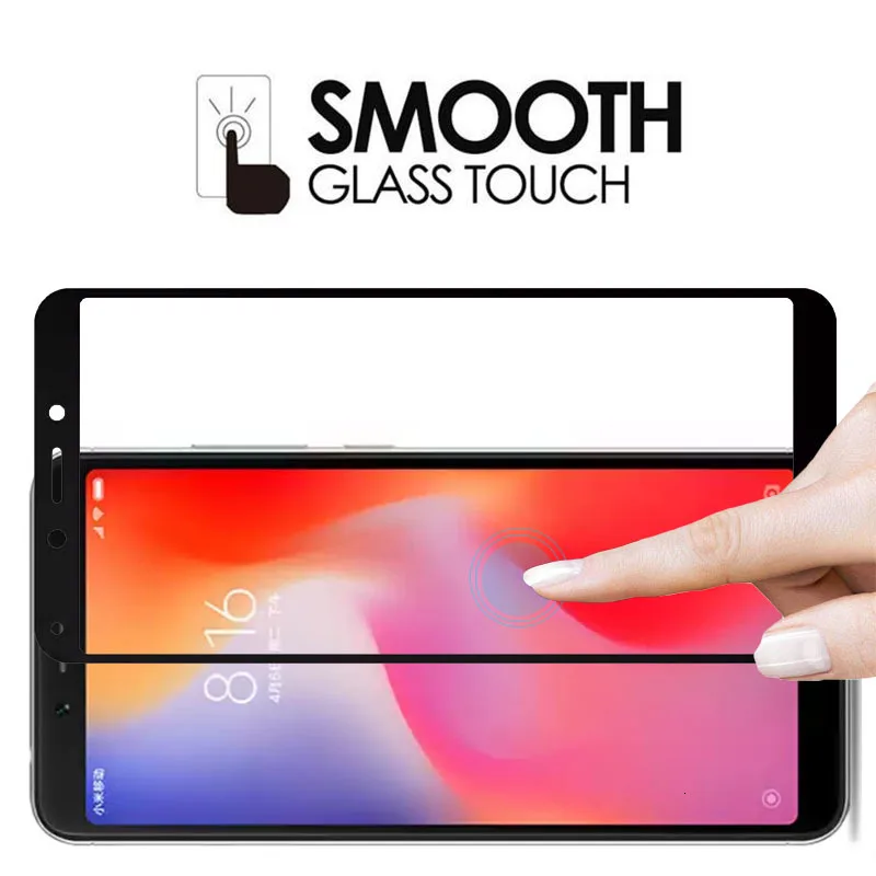 Screen Protector Case for Xiaomi Redmi 6a 6 A A6 Tempered Glass Full Cover Redme Remi Redmi6 Redmi6a Screen Protector Protect Film
