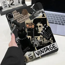Retro Collage Dalmatian Y2K Edgy Stylish Matte Tablet Case for Xiaomi Redmi Pad Pro (OO82)