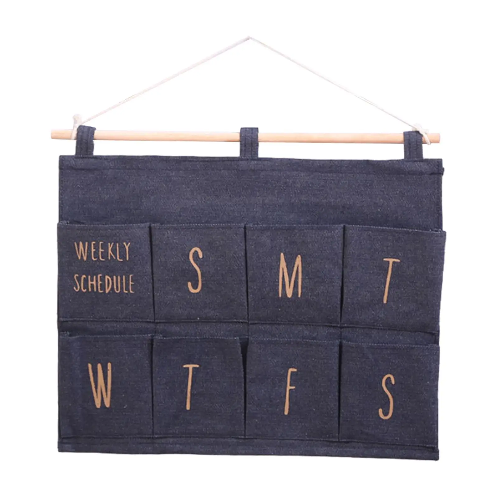 Hanging Organizing Pockets Wall Hanging File Folder Sundries Storage Hanging Bag for Dormitory Closet Bedroom Wall Cabinet