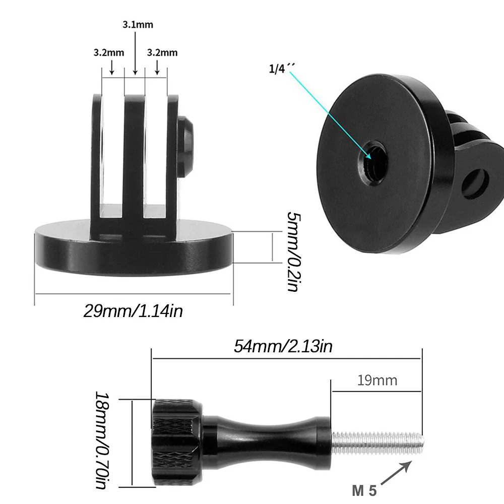 360 액션 카메라용 거치대 케이스 마운트 어댑터, 금속 변환 거치대, Gopro12, 11/10 스포츠 카메라 액세서리