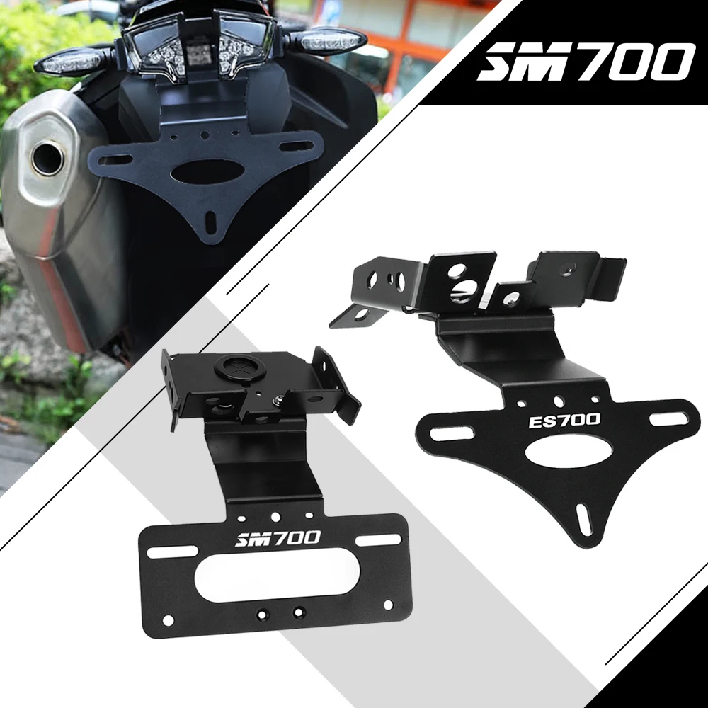 Motorcycle Rear Tail Tidy Fender Eliminator For Gas Gas ES700 SM700 ES SM 700 ABS 2022 2023 2024 License Plate Holder Bracket