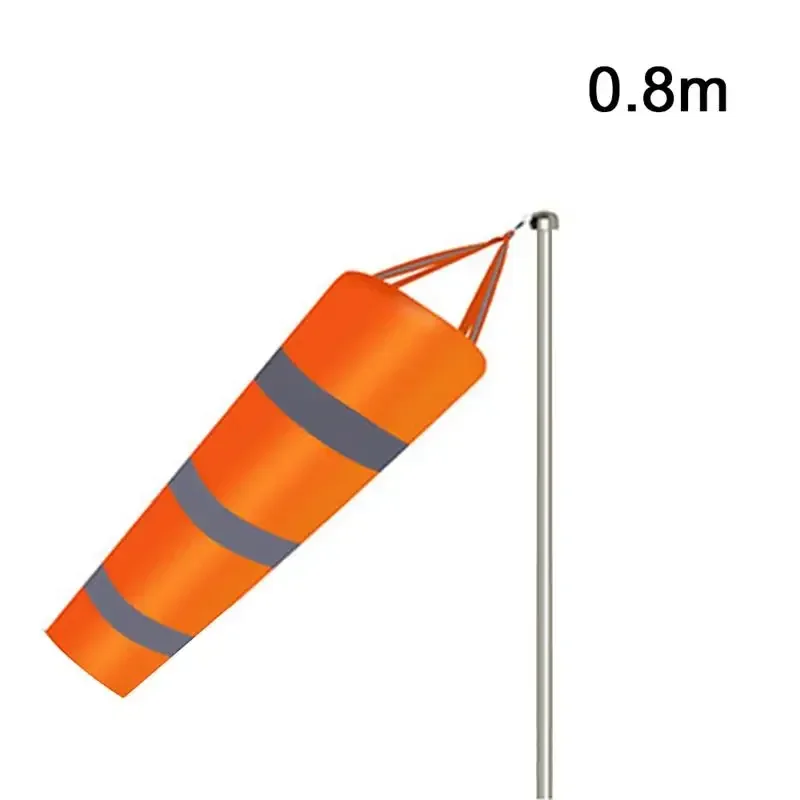 Wind sock 40/60/80/100 reflective scratchproof windproof fluorescent for outdoor weathervane