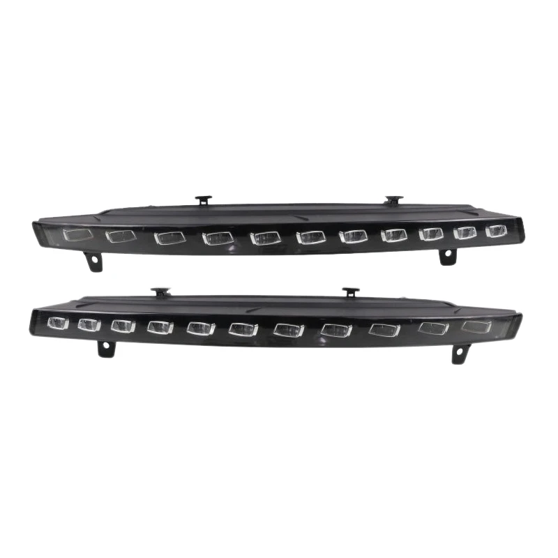 

Дневные ходовые огни, для Audi Q7 2010-2015, водонепроницаемые, 12 В, указатели поворота, противотуманные фары, Белый/янтарный цвет