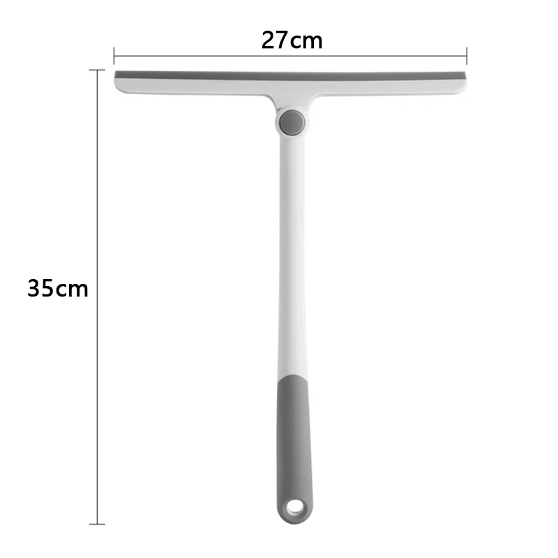 360 Degree Rotatable Shower Squeegee Glass Wiper Scraper Squeegee Cleaner With Silicone Holder Bathroom Mirror Scraper Cleaning 6