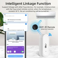 Tuya Smart Temperature And Humidity Sensor WiFi/Zigbee IP65 Waterproof Indoor Outdoor Dual-use Compatible With Alexa Google Home - Image 4