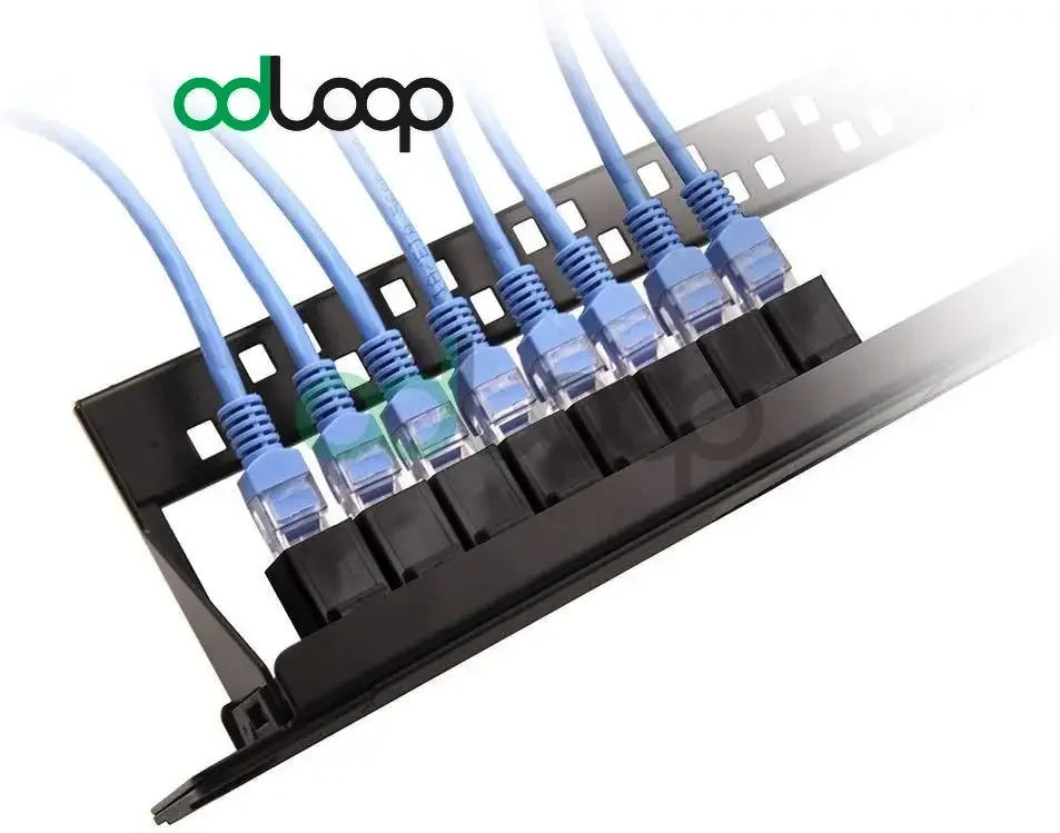 ODLOOP 15-팩 CAT6 RJ45 암-암 인서트 커플러, 키스톤 인라인 커플러