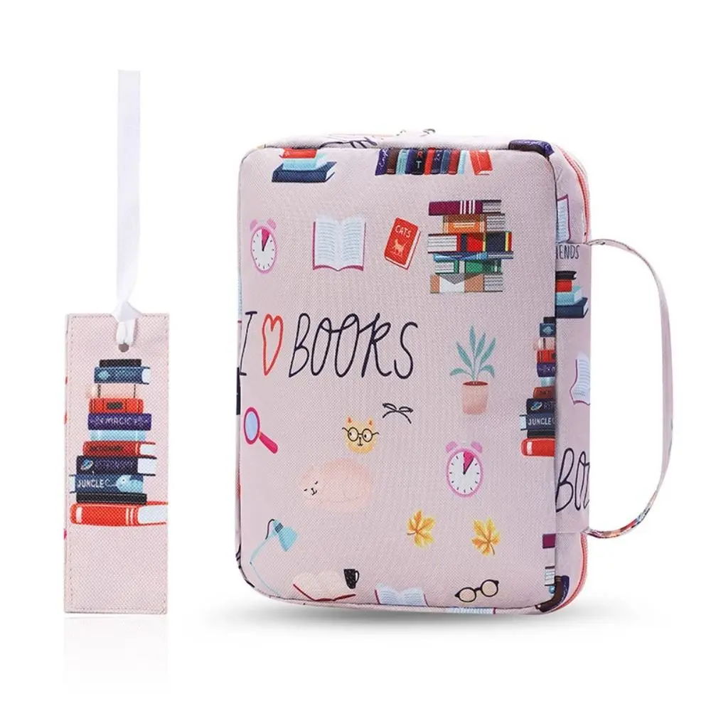 New Portable Bible Cover Stylish Multi-functional Bible Carrying Case Zipper Book Bag Outdoor