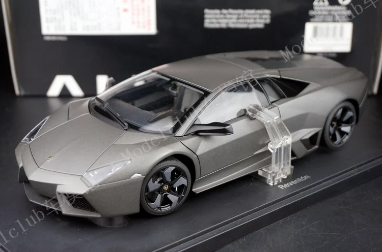 

Autoart 1:18 Reventon Gray Alloy Fully Open Simulation Limited Edition Alloy Metal Static Car Model Toy Gift