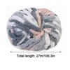DIY Chenille Chunky Yarn Soft Thick Wool Yarn Winter Warm Hand-woven Blanket Yarn for Knitting And Crochet 6